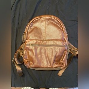 Never used leather Baconi bag